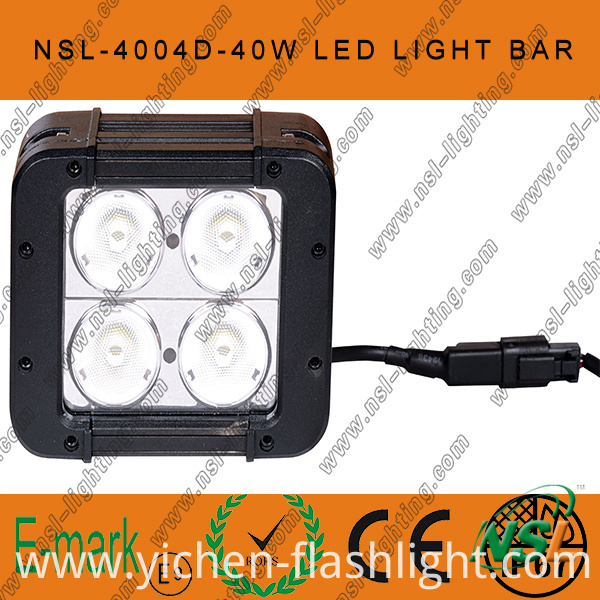 4.5 Inch 40W Factory Sale Cheap 4*4 Offroad LED Light Bars, CREE LED Light Bar